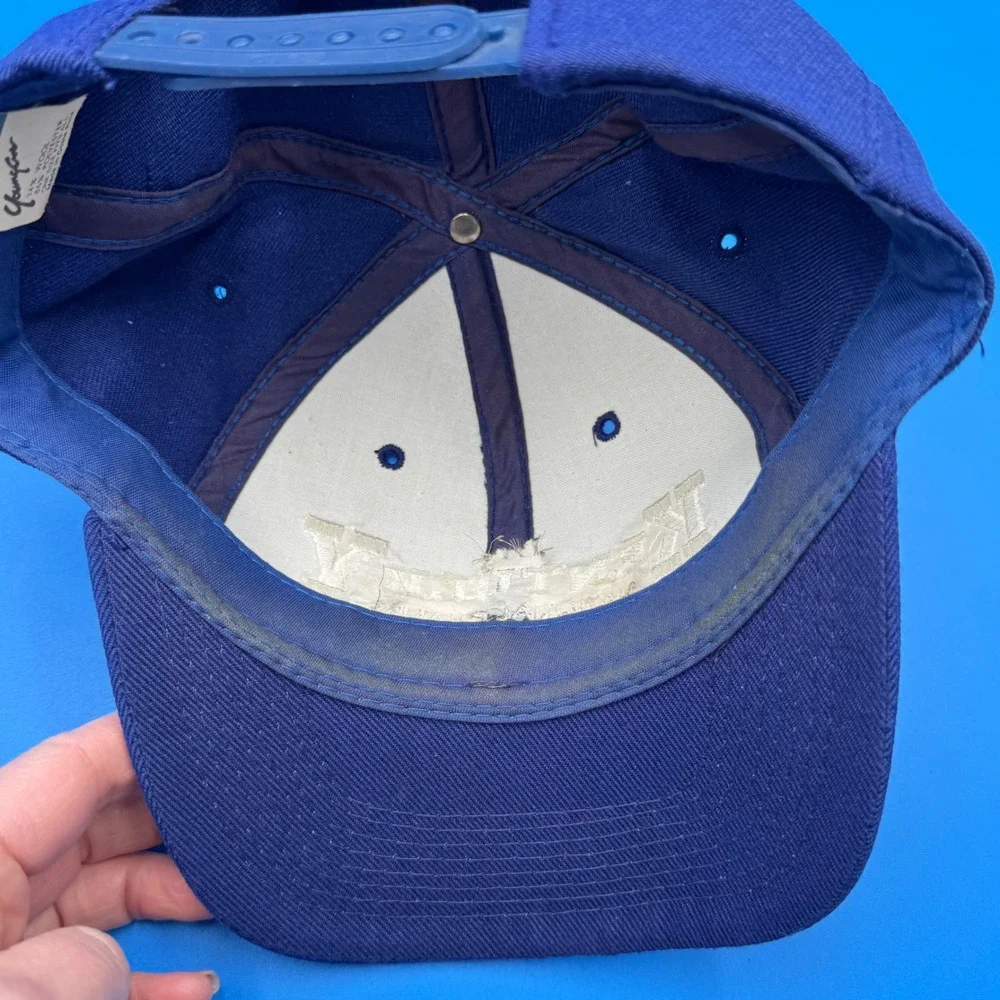 Vintage 1996 Kentucky National Champs‎ Baseball Cap Blue Adjustable Adult OSFM